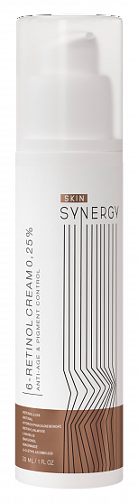 Skin Synergy КРЕМ «6-РЕТИНОЛ 0,25%» 6-RETINOL CREAM 0,25%, 30 мл