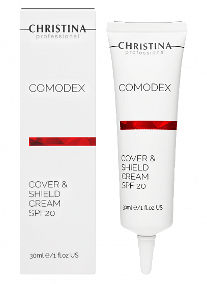 Christina Comodex Cover & Shield Cream SPF 20 – Защитный крем с тоном SPF 20, 30 мл