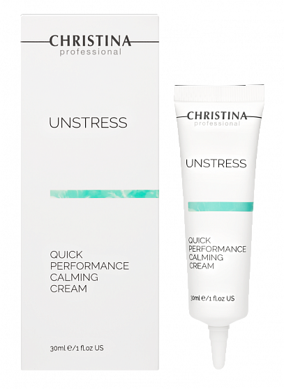 Christina Unstress Quick Performance Calming Cream – Успокаивающий крем быстрого действия, 30 мл