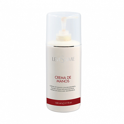 HANDS WITH RESVERATROL CREAM — Крем для рук с ресвератролом LeviSsime, 500 мл