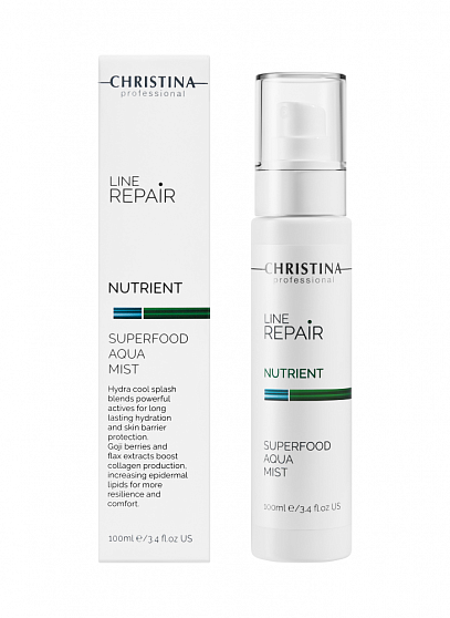 Christina Line Repair Nutrient Superfood Aqua Mist – Суперувлажняющий акваспрей, 100 мл