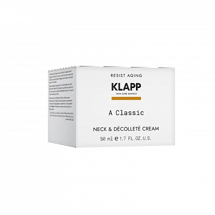 KLAPP A CLASSIC Крем для шеи и декольте, 50 мл