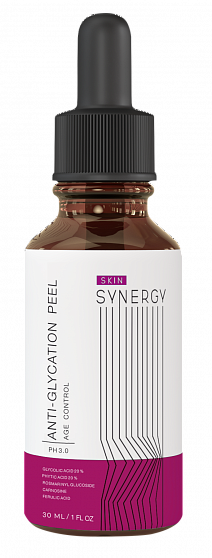 Skin Synergy ПИЛИНГ «АНТИГЛИКАЦИЯ» ANTI-GLYCATION PEEL, 30 мл