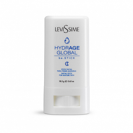 HYDRAGE GLOBAL be.STICK — Ночная регенерирующая несмываемая маска-стик LeviSsime, 18,5 г