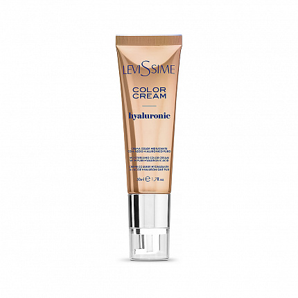COLOR CREAM HYALURONIC — Тональный увлажняющий крем LeviSsime, 50 мл
