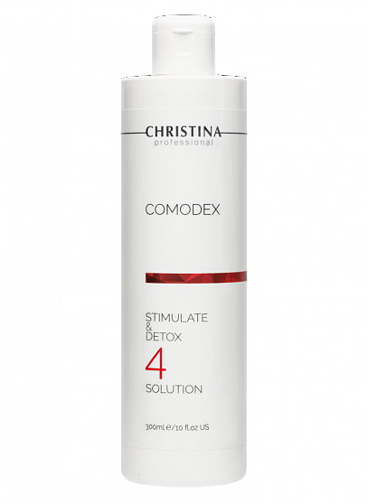 Christina Comodex Stimulate & Detox Solution – Стимулирующий детокс-лосьон (шаг 4), 300 мл