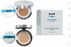 KLAPP HYALURONIC Тональный увлажняющий кушон, тон средний, 15 мл
