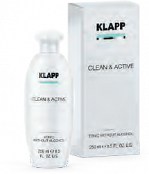 KLAPP CLEAN & ACTIVE Тоник без спирта, 250 мл