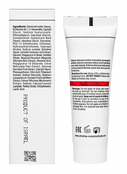 Christina Comodex Control & Regulate Day Treatment – Дневная регулирующая сыворотка-контроль, 50 мл