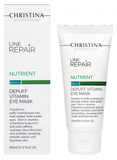 Christina Line Repair Nutrient Depuff Vitamin Eye Mask – Восстанавливающая противоотечная маска для кожи вокруг глаз, 60 мл