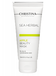 Sea Herbal Beauty Mask Apple for oily and combination skin,60 мл