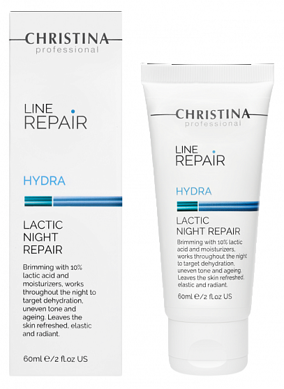 Christina Line Repair Hydra Lactic Night Repair – Восстанавливающий ночной крем с молочной кислотой, 60 мл