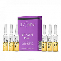 LIFT ACTIVE FACE+ — Концентрат фиксирующие лифтинг-ампулы LeviSsime, 6×3 мл