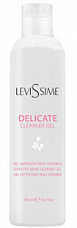 DELICATE GEL — Успокаивающий очищающий гель LeviSsime, 250 мл