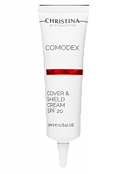 Christina Comodex Cover & Shield Cream SPF 20 – Защитный крем с тоном SPF 20, 30 мл
