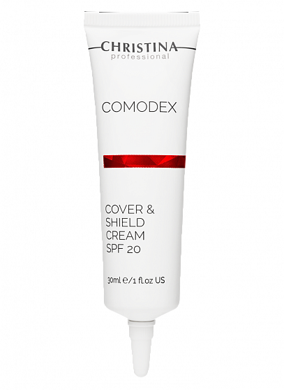 Christina Comodex Cover & Shield Cream SPF 20 – Защитный крем с тоном SPF 20, 30 мл