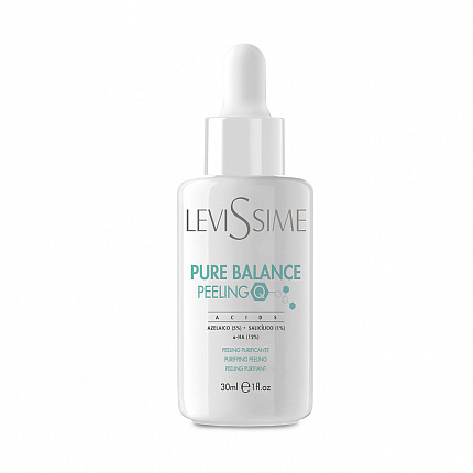 PURE BALANCE PEELING — Себорегулирующий пилинг для проблемной кожи 23% рн 3,50-4,00 LeviSsime, 30 мл