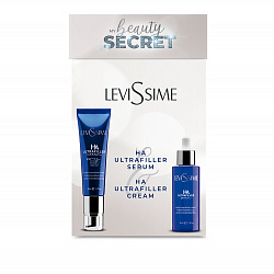 BEAUTY SECRET PACK ULTRAFILLER — Ha ultrafiller cream spf50, 50 мл + ha ultrafiller serum, 50 мл LeviSsime, набор