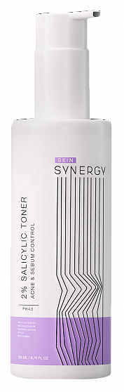 Skin Synergy САЛИЦИЛОВЫЙ ТОНЕР 2% 2% SALICYLIC TONER, 200 мл
