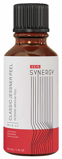 Skin Synergy ПИЛИНГ ДЖЕССНЕРА КЛАССИЧЕСКИЙ CLASSIC JESSNER PEEL, 30 мл