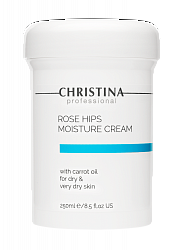 Rose Hips Moisture Cream with Carrot Oil for dry and very dry skin