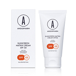 Солнцезащитный крем SPF30 III АНГИОФАРМ, 50 мл