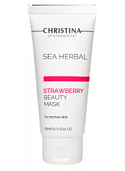 Sea Herbal Beauty Mask Strawberry for normal skin
