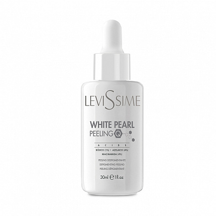 WHITE PEARL PEELING — Осветляющий пилинг с эффектом сияния 9% рн 5,0–5,5 LeviSsime, 30 мл
