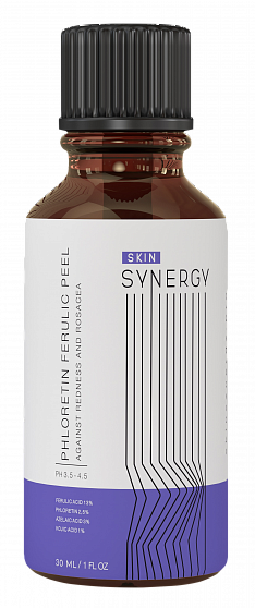 Skin Synergy ПИЛИНГ ФЛОРЕТИН-ФЕРУЛОВЫЙ PHLORETIN FERULIC PEEL, 30 мл