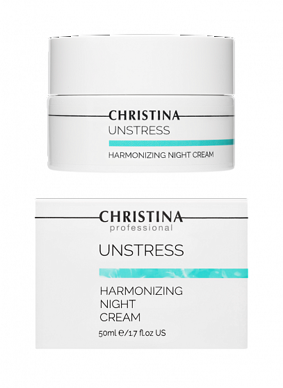 Christina Unstress Harmonizing Night Cream – Гармонизирующий ночной крем, 50 мл