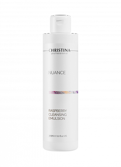 Christina Nuance-Raspberry Cleansing Emulsion – Очищающая эмульсия с экстрактом малины, 300 мл