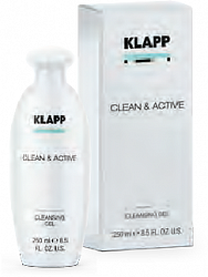 KLAPP CLEAN & ACTIVE Очищающий гель, 250 мл