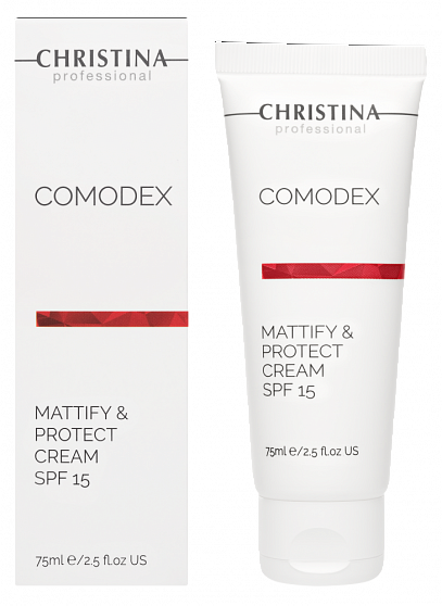 Christina Comodex Mattify & Protect Cream SPF 15 – Матирующий защитный крем SPF 15, 75 мл